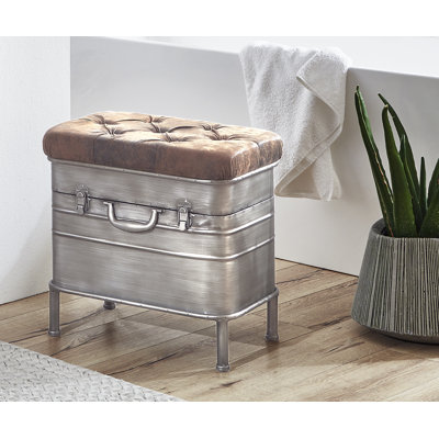 Mariano Faux Leather Upholstered Storage Bench