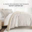 Ensemble de housse de couette 3 pièces à motif ultra doux - Serenity-128498595-128498600