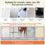 Aluminum Wall Bathroom Shelves