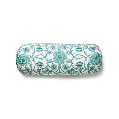 Ornamental Gate Silk Floral Pillow Cover & Insert