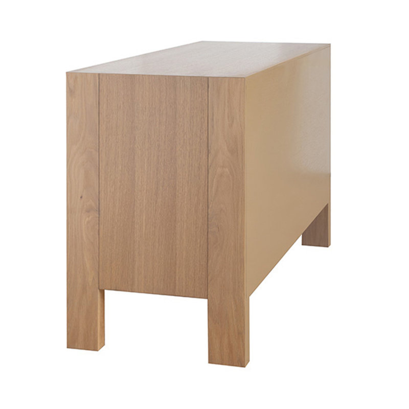 Andre Solid Wood End Table, Natural