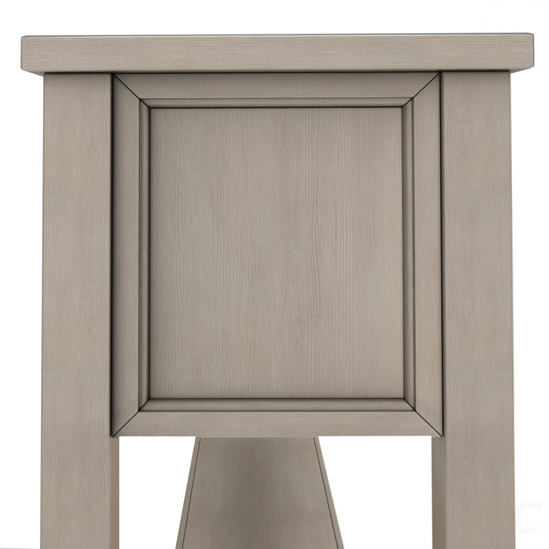 Console Rustic, Gris délavé
