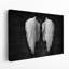 «Angel Wings», reproduction d'art sur toile en noir et blanc-273019176