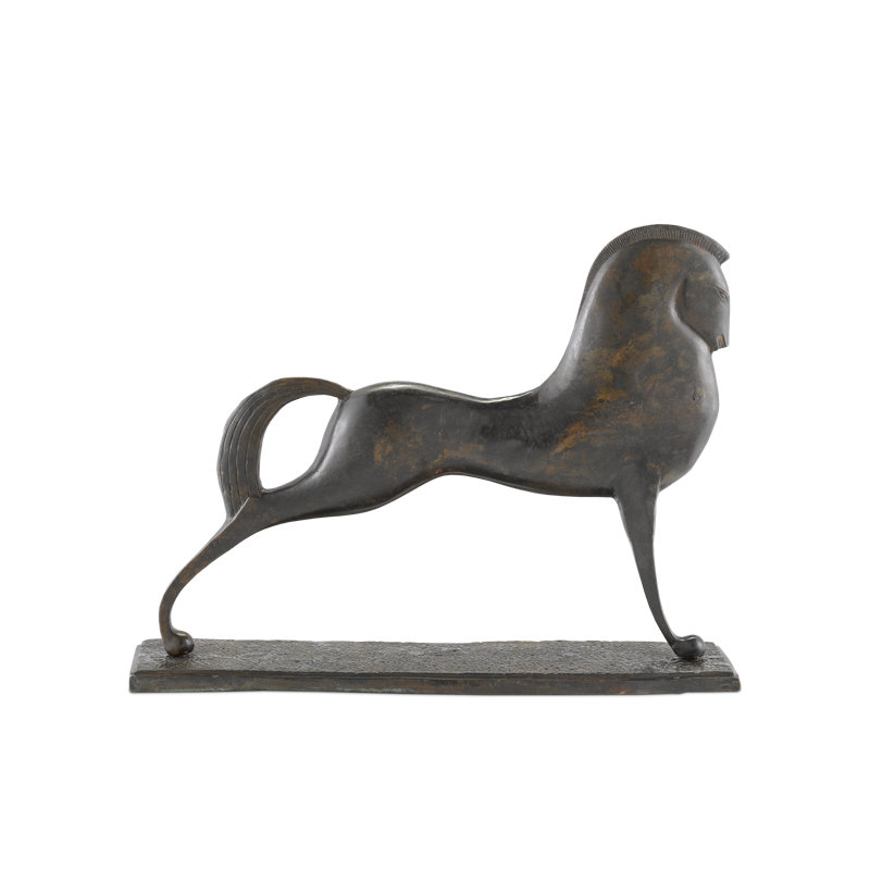 Assyrian Horse Sculpture