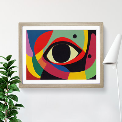 Colourful Abstract Eye Vol.4 - Framed Print