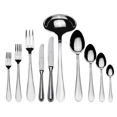 Norma 45 - Piece Stainless Steel Flatware Set - Service for 6
