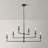 Athalie 6 - Light Dimmable Chandelier