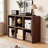 Solid Bookshelf Storage Bookcase with Anti-Tip Hardware