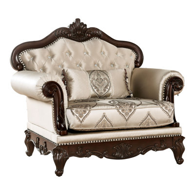 Glyndon Upholstered Wingback Chair