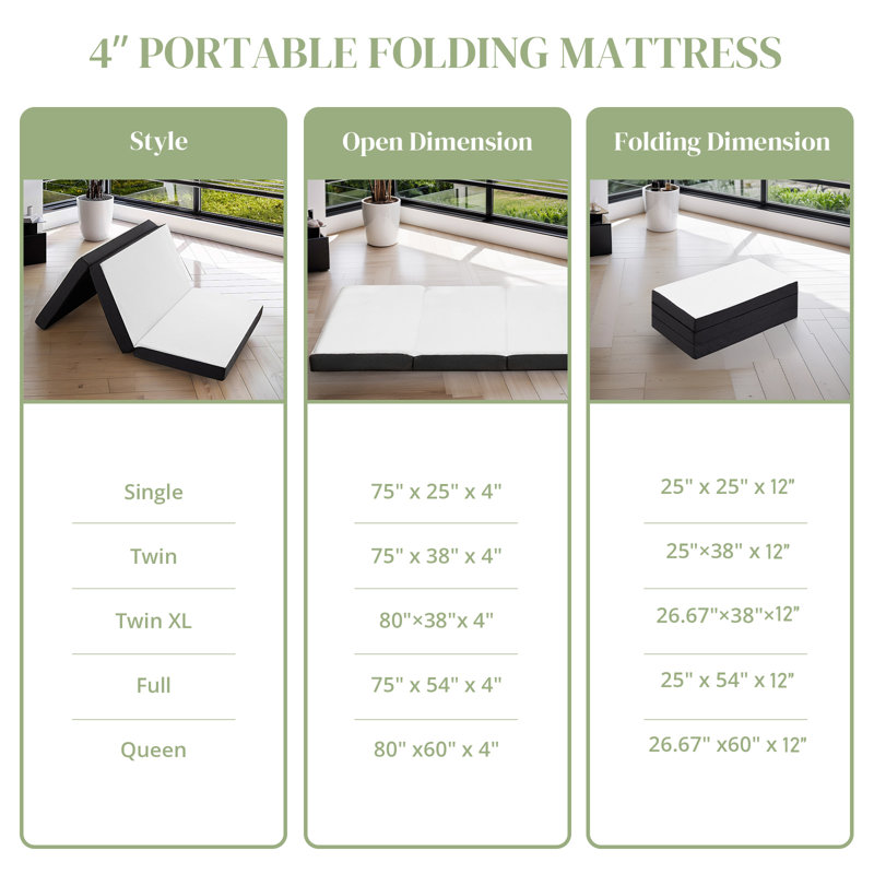 Matelas ferme ferme en mousse viscoélastique de 8 pouces avec gel rafraîchissant, 4", Simple