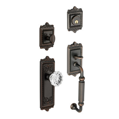 Windsor Handle With Knob And Deadbolt