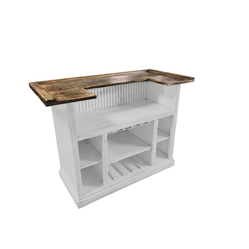 Bar rustique Scholtz, Blanc brillant