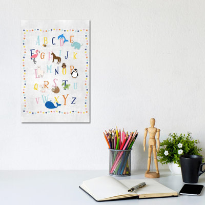 Animal Alphabet by Natalie Carpentieri - Wrapped Canvas Gallery-Wrapped Canvas Giclée