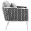 Ensemble de canapé modulaire d'extérieur en aluminium 5 pièces Stance par Modway-1623316355-1629728270