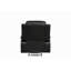 Fauteuil inclinable manuel standard en similicuir de 37,4 po de largeur-503056163