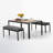 Craver 4 - Person Patio Dining Set Rectangular Table with Cushions Included