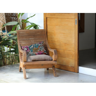 Coussin lombaire intérieur / extérieur Flower Melange
