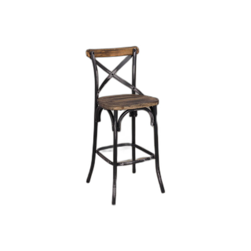 Tabouret Veale, Noir