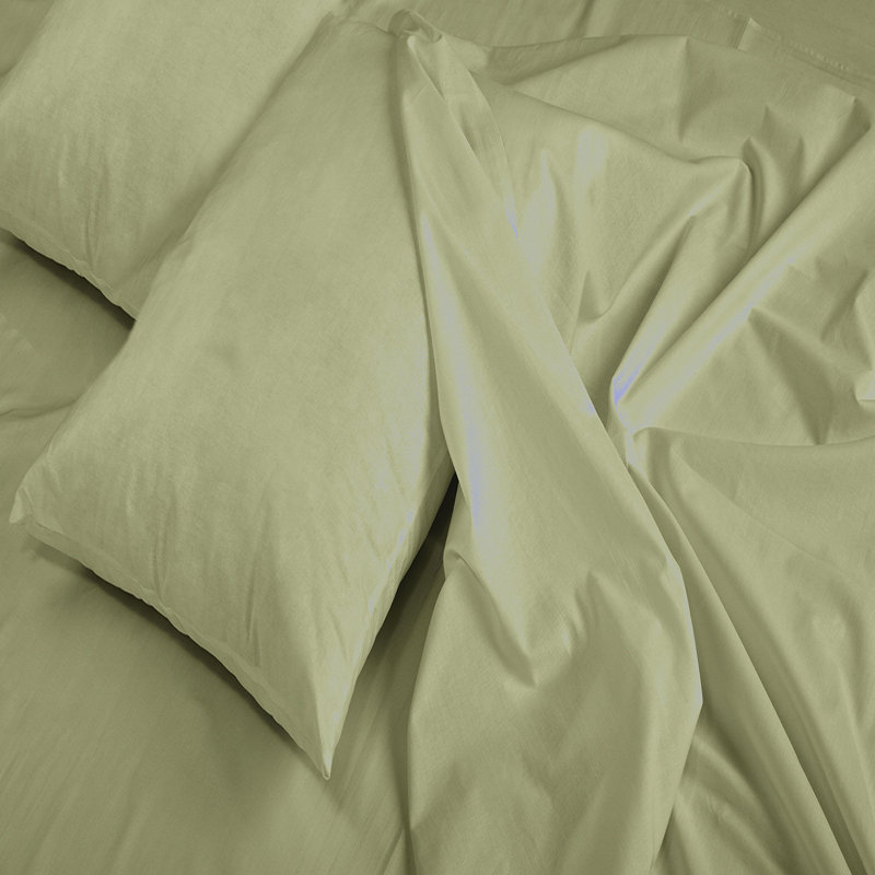 Signature Series Microfiber Sheet Set, Twin Sheet Set + Fitted Sheet + 1 Pillowcase, Sage