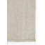 Tapis beige en jute tissé à plat de couleur unie Batish-86793852