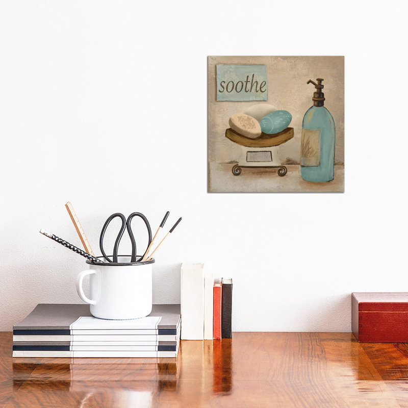 Soothe by Hakimipour-Ritter - Wrapped Canvas Painting, 30.48 cm H x 30.48 cm W