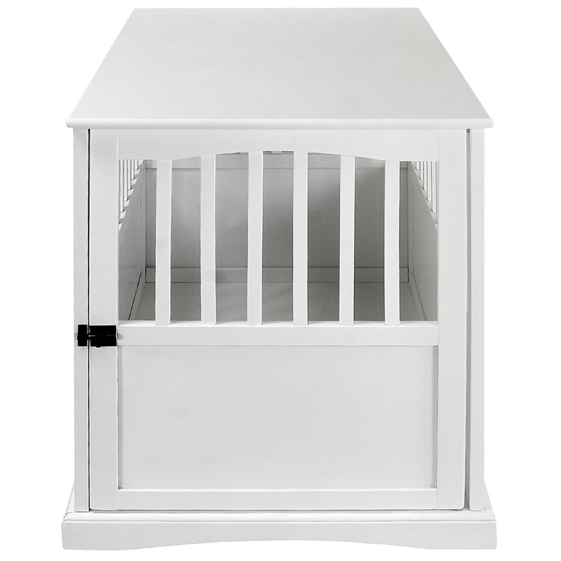 Cage pour animaux Mendosa, Grande (H 29,25 po x l 24 po x P 36,5 po), Blanc