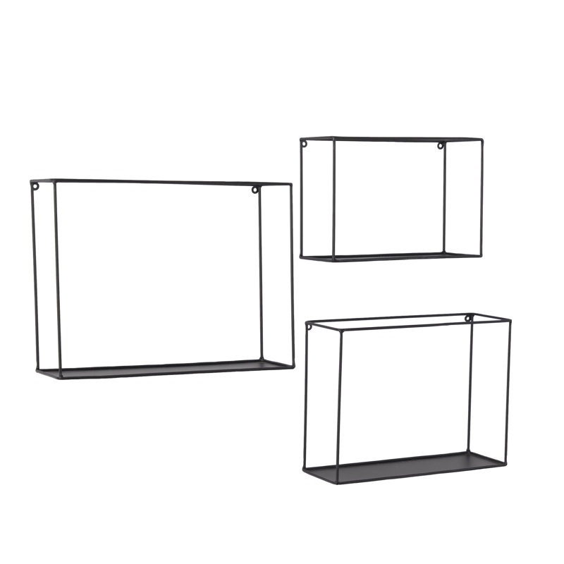 Avia 3 Piece Metal Accent Shelf