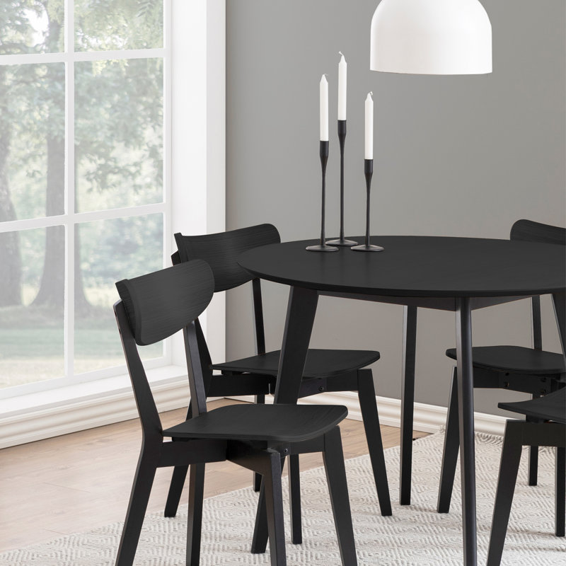Emilianna 42.5cm H Side Chair, Black