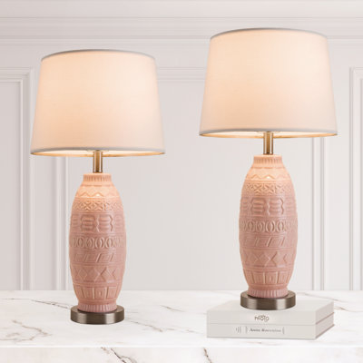 Modern Table Lamps,Transitional Table Lamp for Living Room, Contemporary Ceramic Table Lamp