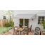 Patio Awning, Canopy Retractable Sun Shade Shelter W/ Manual Crank Handle For Deck, Yard-125181376-125181344