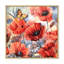 «Abstract Poppies Flower», reproduction d'art sur toile encadrée-280408917-280408925