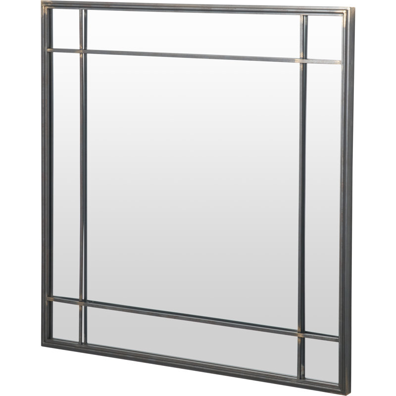 Iron Square Wall Mirror
