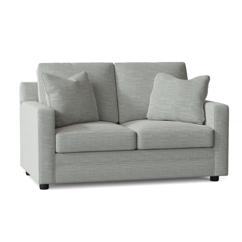 Aukai Upholstered 58'' Sleeper Sofa, Bayou Spray Canvas