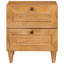 40cm W Solid Wood Bedside Table-1508804064