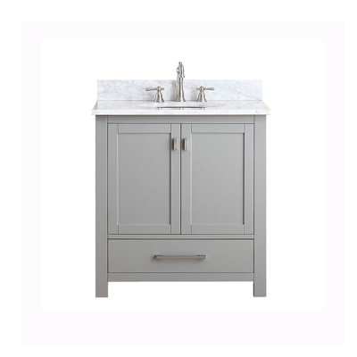 Modero 30" Single Bathroom Vanity with Top