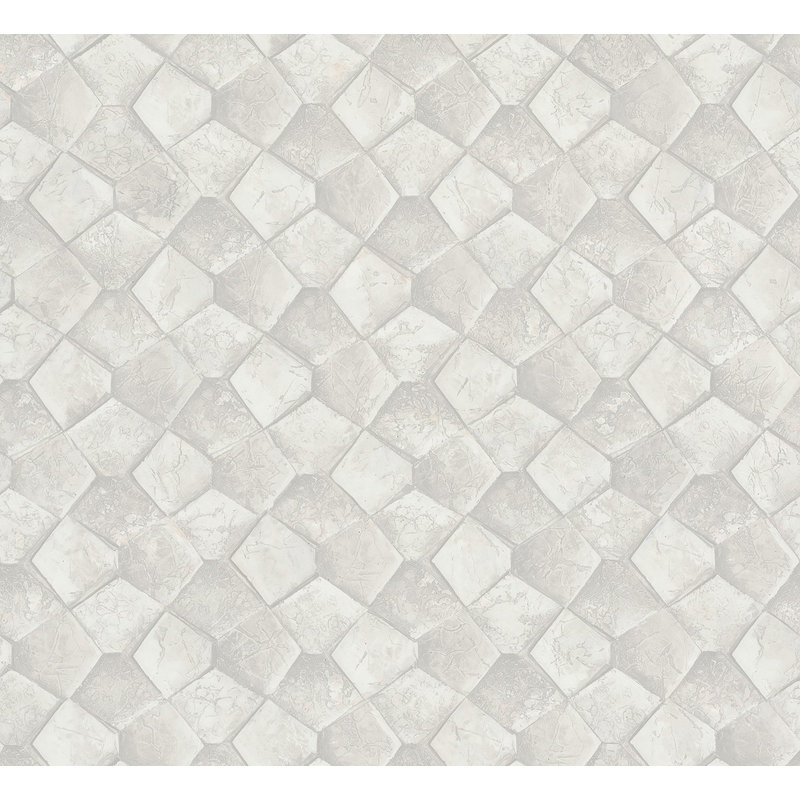 Eclectic 33cm x 70cm Wallpaper Roll, Beige
