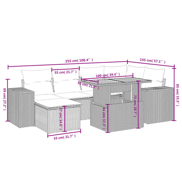 Dimensions du produit