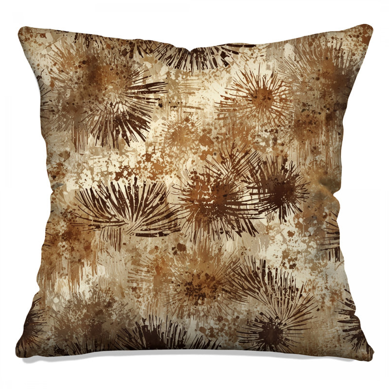 Coussins décoratifs Brown, 20 x 20 pouces