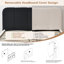Lit plateforme rembourré avec coins arrondis doux Reige-1298383368-1297884052
