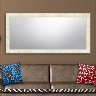 Blankenship Wood Flat Wall Mirror