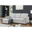 Canapé-lit modulaire réversible en lin gris clair 84 po Sierra-1918571355
