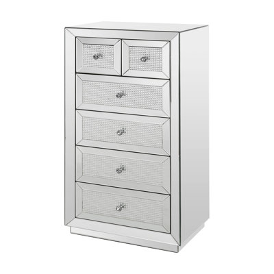 Commode décorative à 6 tiroirs Kehila