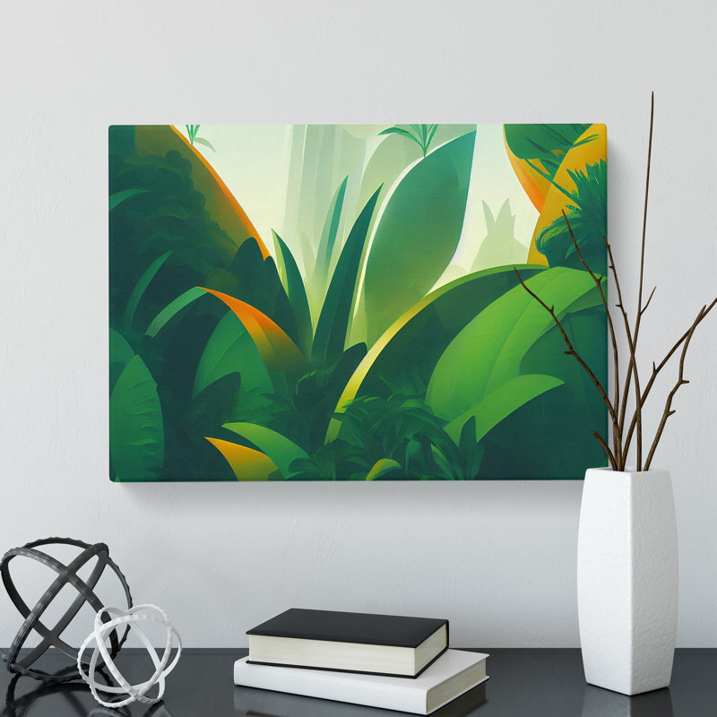 Deep In The Jungle - Wrapped Canvas, 35cm H x 50cm W x 3cm D