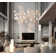 Alabaster Maeva Rectangular Chandelier 30 Light
