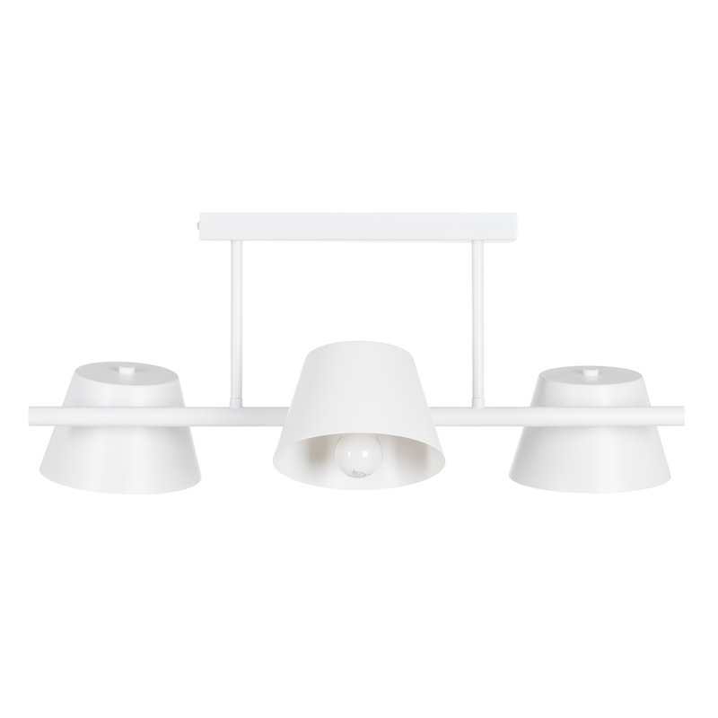 Adbul 3 - Light Kitchen Island Pendant, White