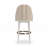 Another Round Upholstered Counter Stool