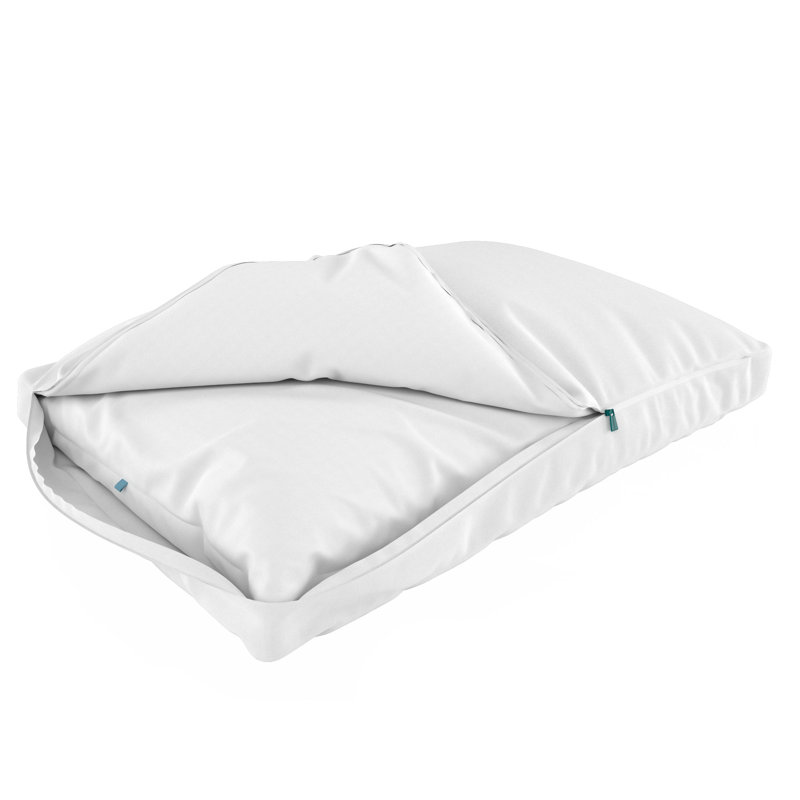 Queen Size Hypoallergenic White Microfiber Sleeping Pillow