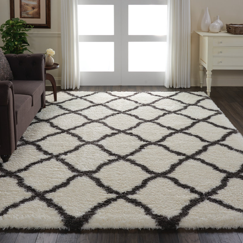 Geometric Indoor Rug, Rectangle 9' x 12'
