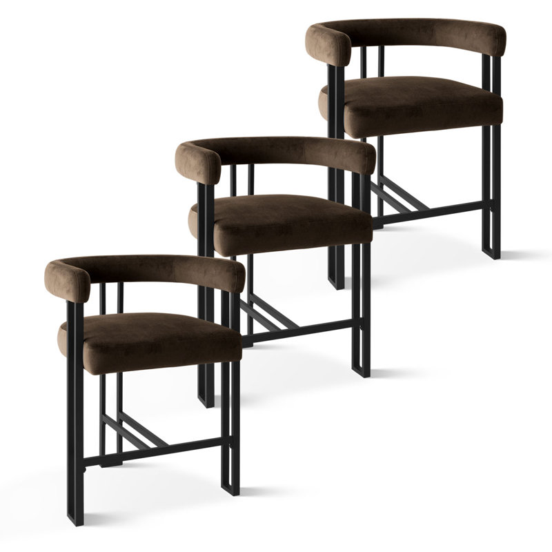 Tabouret de bar 24 po Modern, Chocolat / Brun