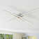 Whisman 4-Light LED Semi Flush Mount Ceiling Remote Dimmable Square Large Size